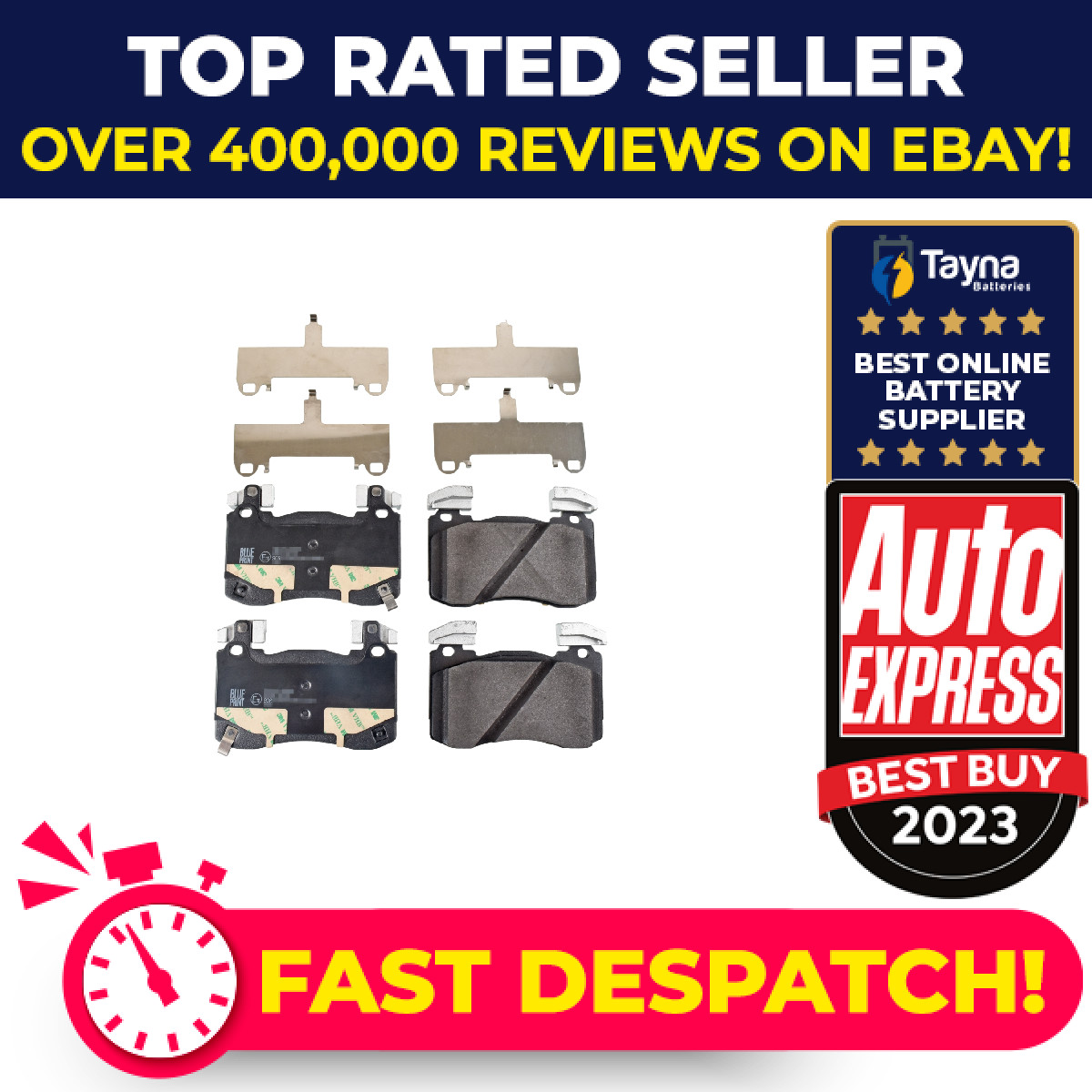 Brake Pads Set Front ADG042192 Blue Print 58101J5A55 D21459385 Quality New