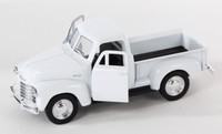 Blitz Versand Chevrolet 3100 Pick Up 1953 Weiss White Welly Modell Auto 1:34 Neu