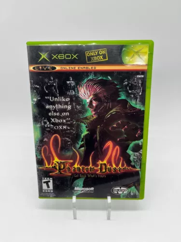 Phantom Dust Xbox CIB Complete TESTED WORKS Great Condition Majesco