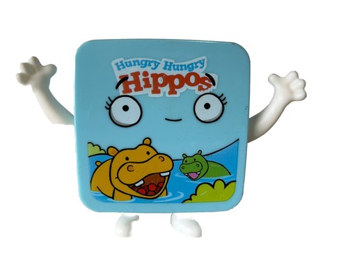 Hasbro Gaming #1 HUNGRY HUNGRY HIPPOS McDonald's 2020 Happy Meal Toy *NEW* - Foto 4 di 4