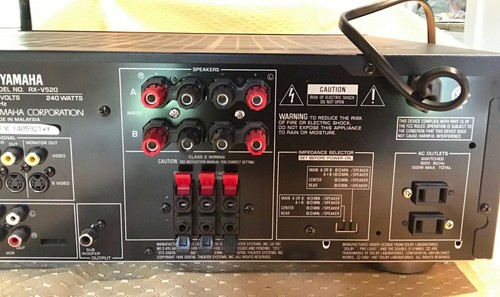 Yamaha RX-V520 5.1 Channel AV Receiver TESTED No REMOTE OPTICAL ~~ - Picture 9 of 9