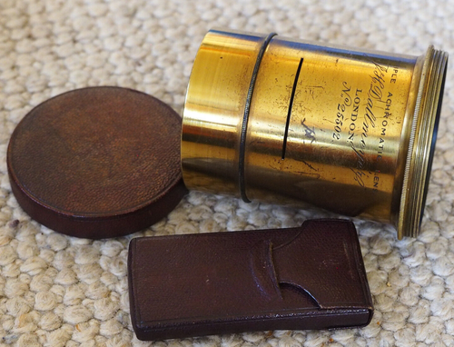 Dallmeyer triple achromatic lens with aperture set