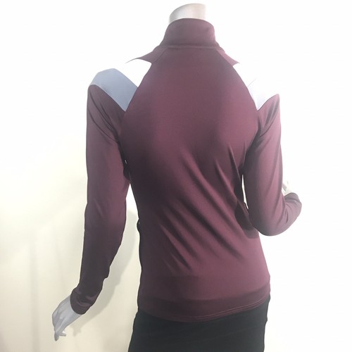 Holloway Sportswear Women’s S Aerial Jacket Maroon/Graphite/White 229772 - Picture 9 of 19
