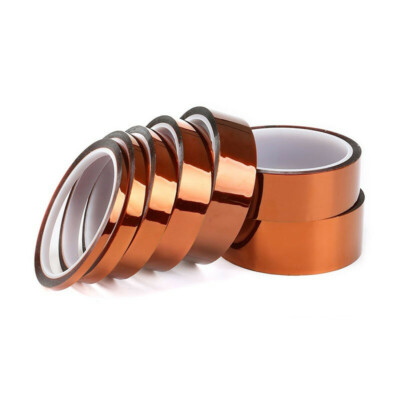 High Temperature Kapton Tape Heat Resistant Polyimide Tape - 6mmx33m (30m)