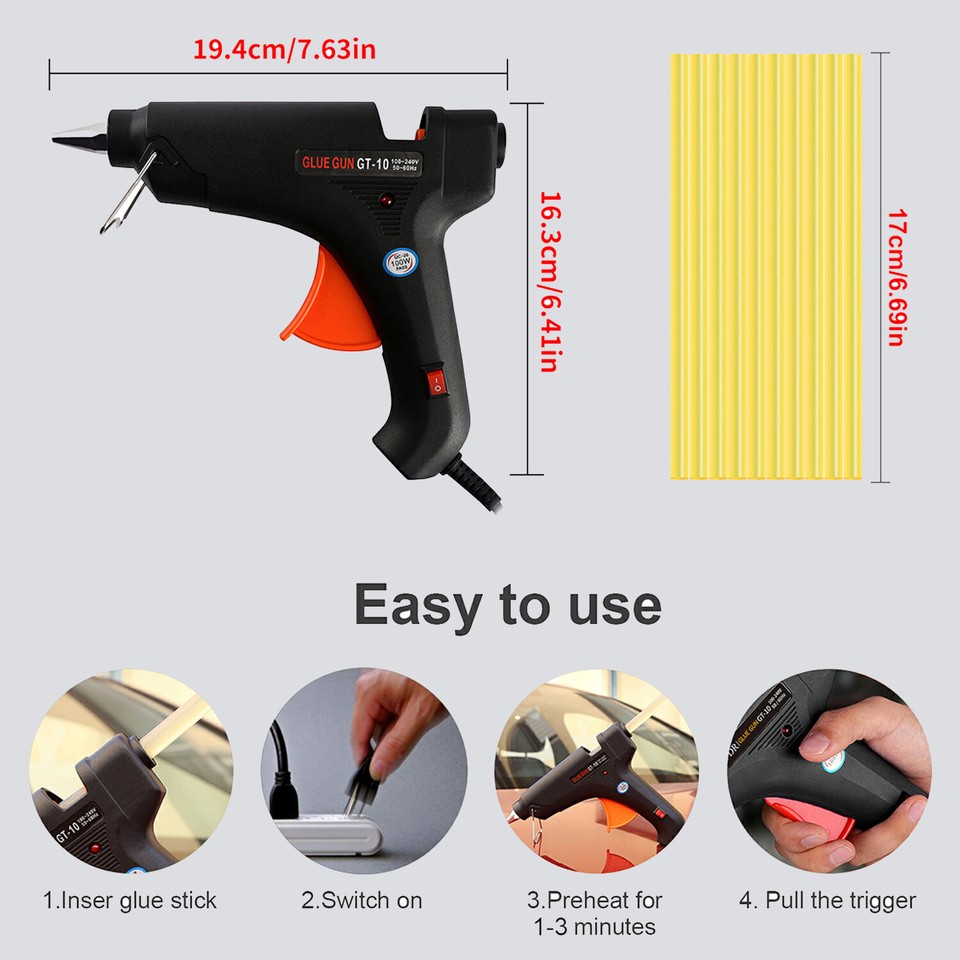 124X Car Paintless Dent Puller Lifter Tool Kit Body Repair Hail Removal ...