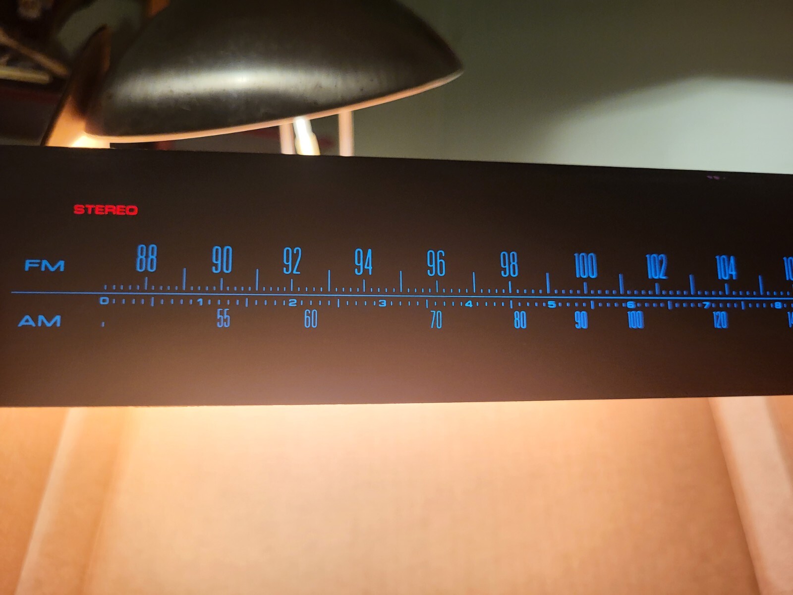 Pioneer SX-434 AM/FM Dial Insert Back Panel | eBay