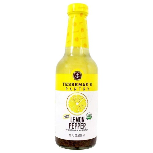 3 Pack Tessemae's Organic Lemon Pepper Dressing 10fl oz