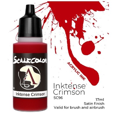 Inktensity Crimson 17ml Scale 75 Acrylfarbe Scalecolor Tabletop Miniaturen NEU