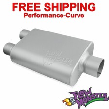 Flowmonster 2 Chamber Performance Muffler 2.5 In Dual 3 Out 425403-fm