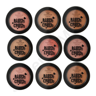 CONSTANCE CARROLL BLUSH CRUSH POWDER BLUSH Vitamin E Seide UVB zusätzlicher Schutz