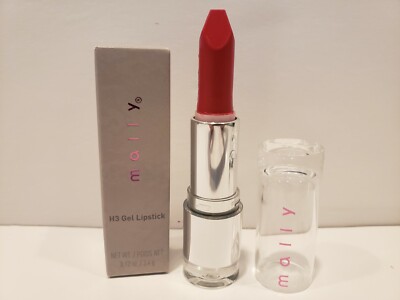 Mally- H3 Gel Lipstick - Poppie - 0.12 Oz - NIB