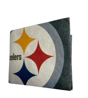 NFL Pittsburgh Steelers Tyvek Bi-fold Paper Wallet Money Super Wally Cash Xmas