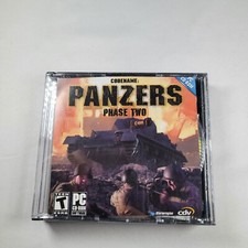 Codename Panzers Phase Two PC CD-ROM 4 Discs w/ Case No Manual +Code