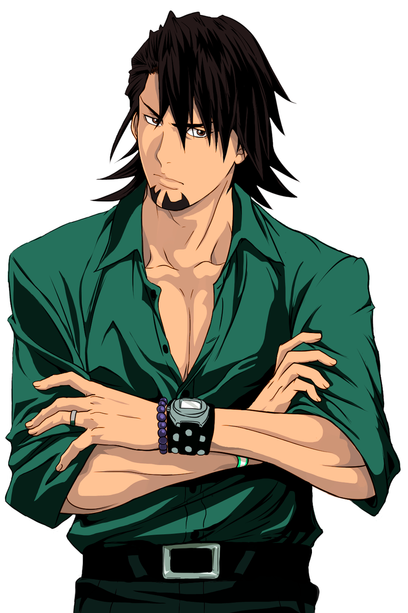 Tiger & Bunny Kotetsu Kaburagi Weatherproof Anime Sticker 6