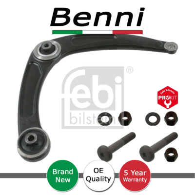 Track Control Arm Front Right Lower Benni Fits 307 Berlingo Partner C4 Picas  #2