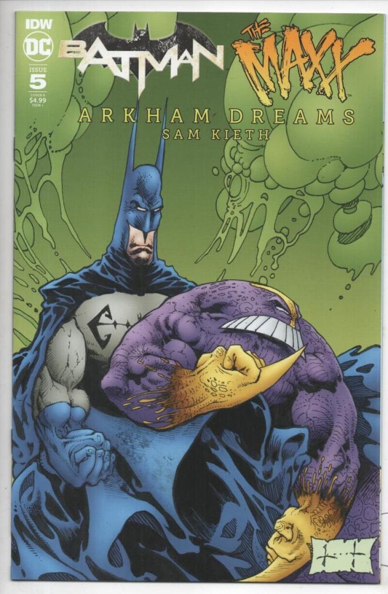 BATMAN コミックセット 5冊 BATMAN The MAXX in Arkham Dreams #5 B, NM, Sam Kieth, 2018