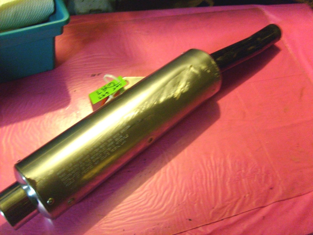 Right muffler ZX600 KAWASAKI 1998 lot 647 | eBay
