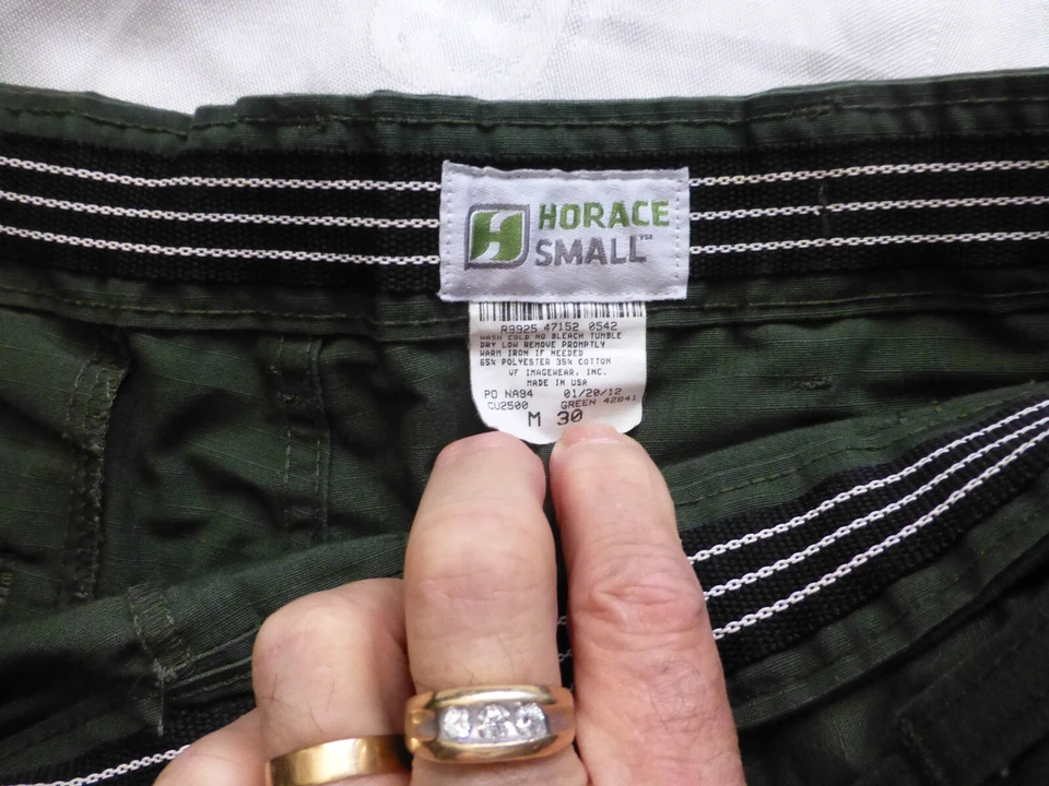 2 Pairs Horace Small Mens Trouser Cargo Pants Spruce Green Forest Service Border - Image 4 of 4