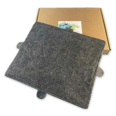 AIR2GO Aktivkohlefilter als Ersatz für Miele DKF12-1 / 6228731, CF32