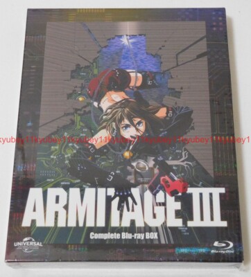 ARMITAGE III Complete Blu-ray Box Soundtrack CD Booklet Japan