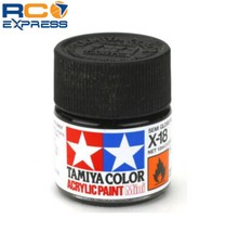 Tamiya Acrylic Mini X18 Semi Gloss Black TAM81518