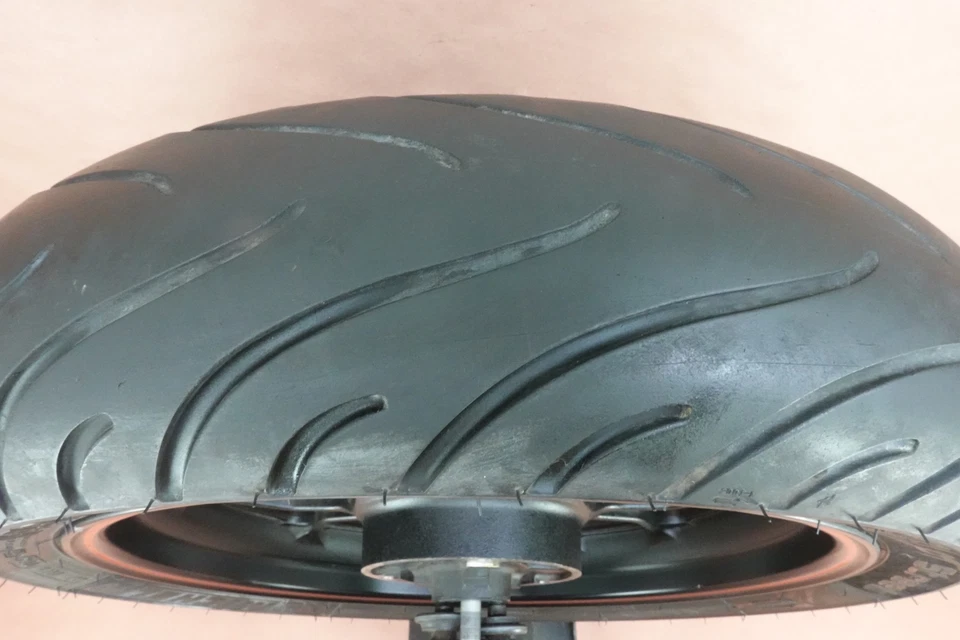 2016 15-18 Yamaha R3 YZF-R3 YZFR3 REAR MICHELIN TIRE RIM WHEEL 140/70 - 17 - Image 3 of 4