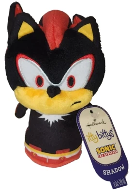 Hallmark Itty Bittys Sonic the Hedgehog Shadow Plush Figure IN HAND!