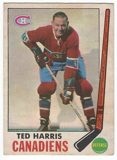 Ted Harris #2 Hockey Cards 1969 O-Pee-Chee trading card — raw and PSA graded price guide