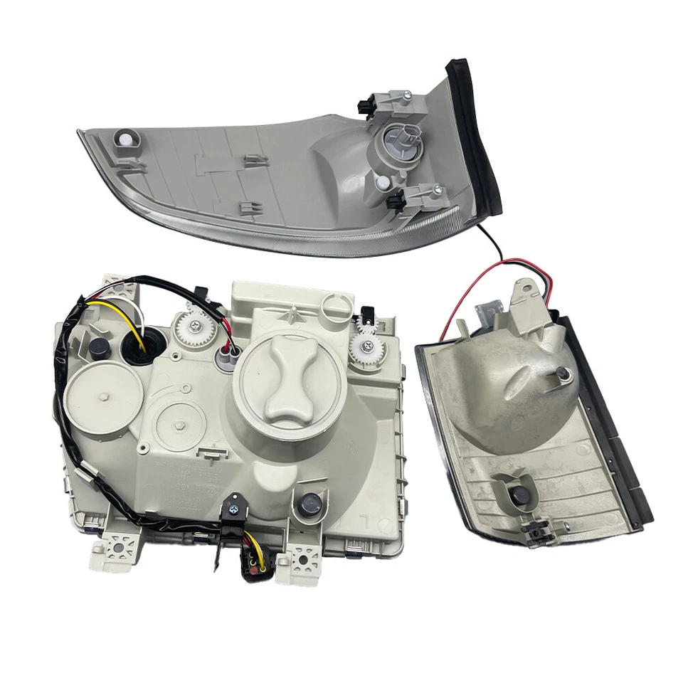 Faro LH con lámpara de esquina y luz marcadora para Mitsubishi FUSO FE180 FE140 FE145 Foto 3 de 4