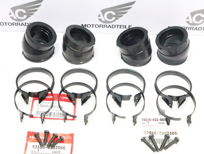 Honda CB 750 K F C L Boldor Ansauggummi Ansaugstutzen Schrauben Schelle Vergaser