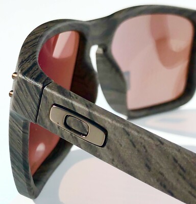 NEW Oakley HOLBROOK XL Woodgrain Polarized Deep Water PRIZM H2O