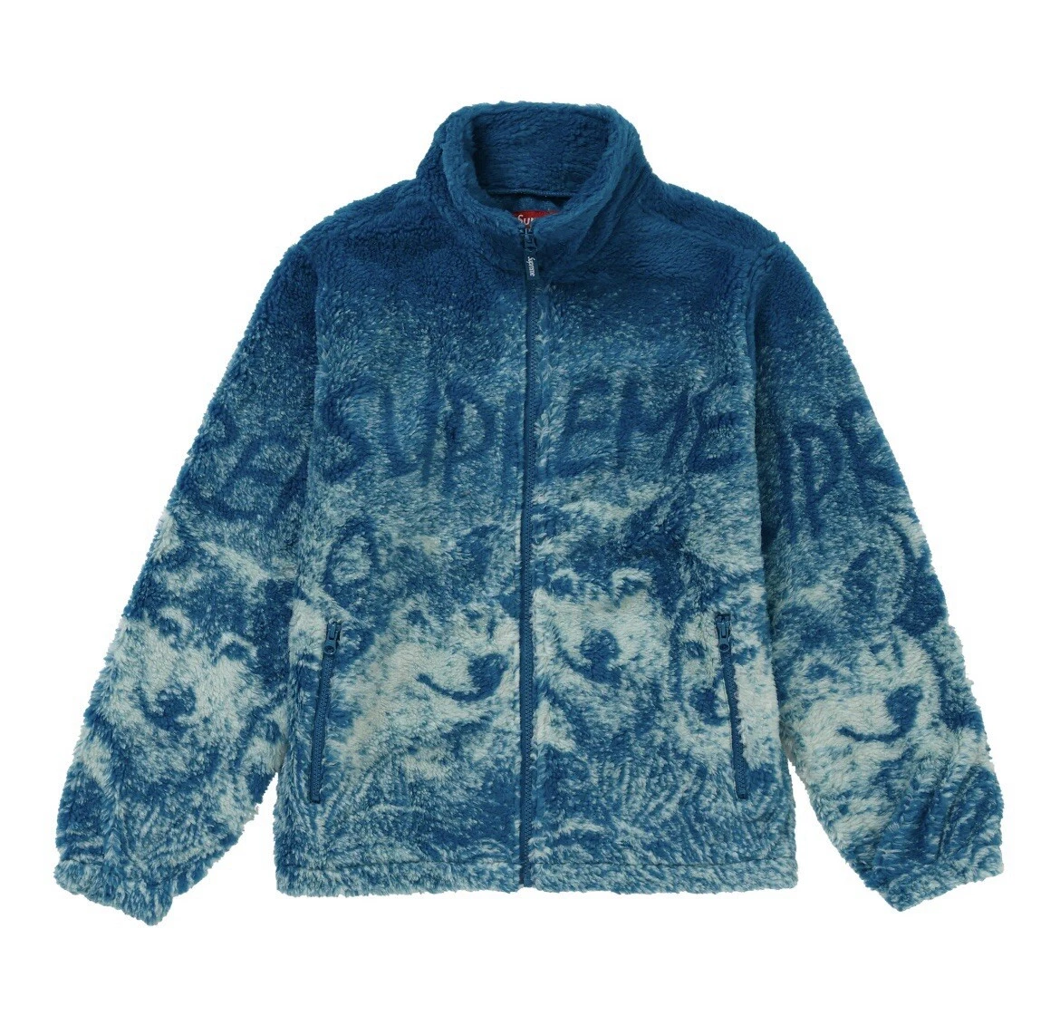 Veste polaire Supreme Wolf sarcelle foncée TAILLE S