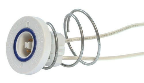Fluorescent/LED High Output Sign Socket 582-G & 583-G ROUND Snap-in Sockets Lamp - Picture 3 of 3
