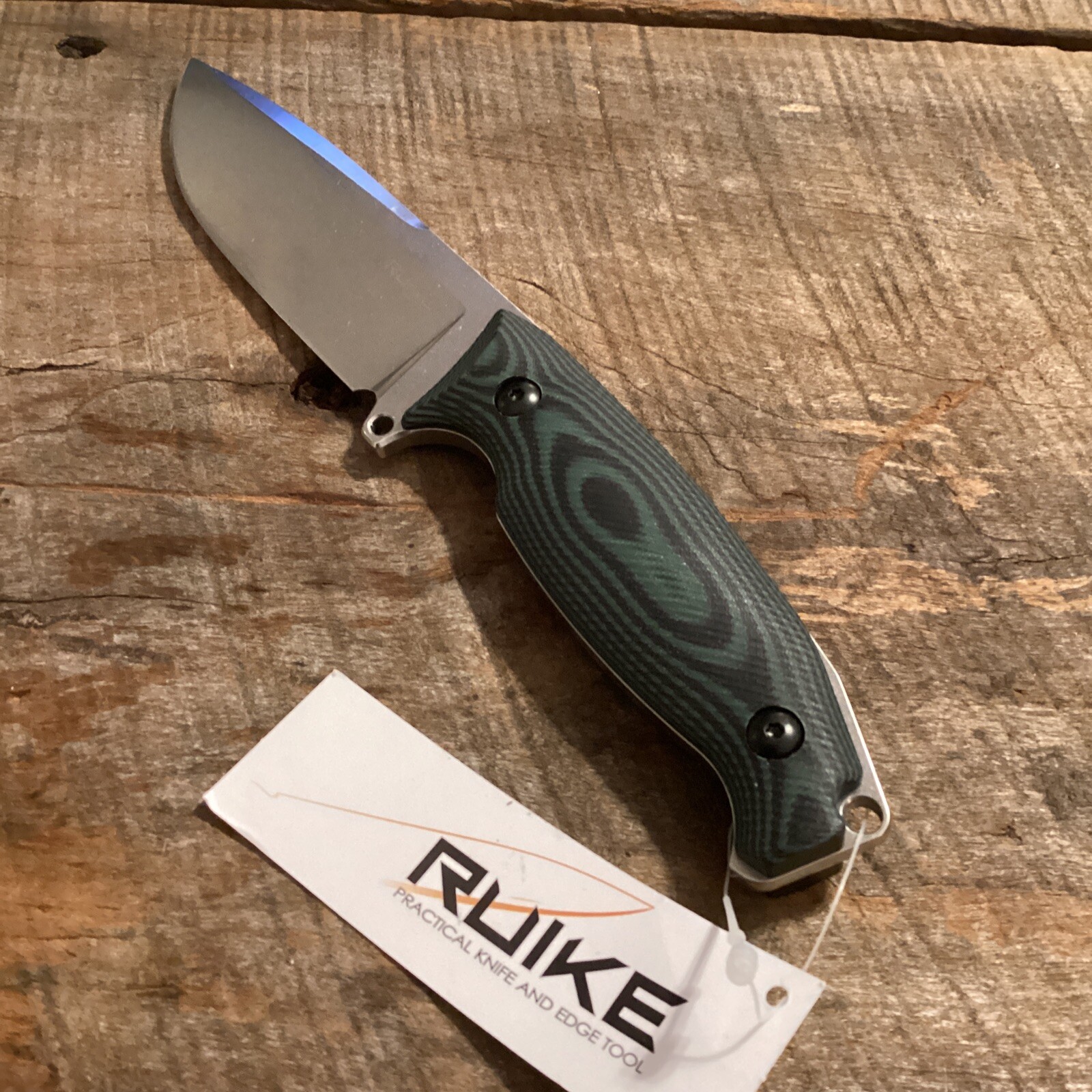 RUIKE Jager F118 Fixed Knife 4.5" 14C28N Steel Full Tang Blade G10