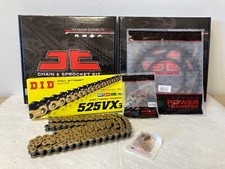 YAMAHA MT09 CHAIN AND SPROCKET KIT 2021 TO 2024 INC SP DID GOLD X-RING