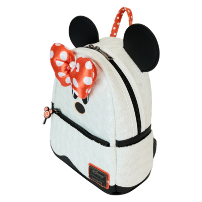 Loungefly Limited Edition Minnie Ghost Sequence Backpack Limited Edition Minnie Mouse Ghost Costume Glow Sequin Mini  main image 2