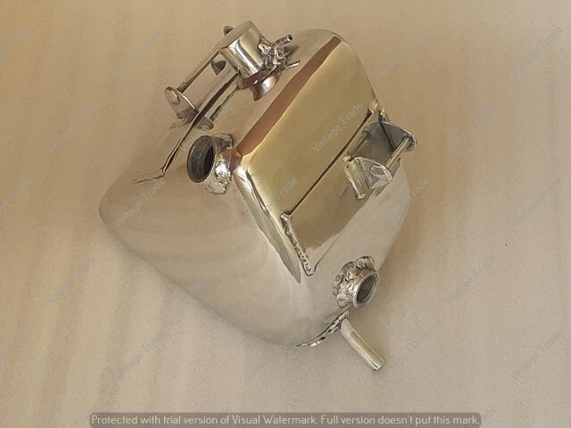 FIT FOR Norton P11 aluminum alloy Scrambler Trials Ranger reproduction oil tank - Image 4 of 4