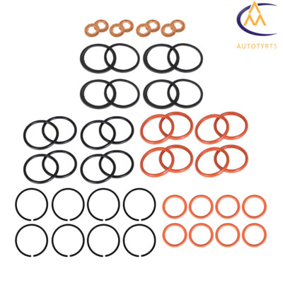 8 Kit For 2002 2003 2004 Ford Powerstroke 7.3L Diesel Fuel Injector O-Ring Seals