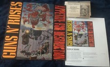 GUNS & ROSES BANNED ALBUM COVER SIGNED BY ARTIST ROBERT WILLIAMS!