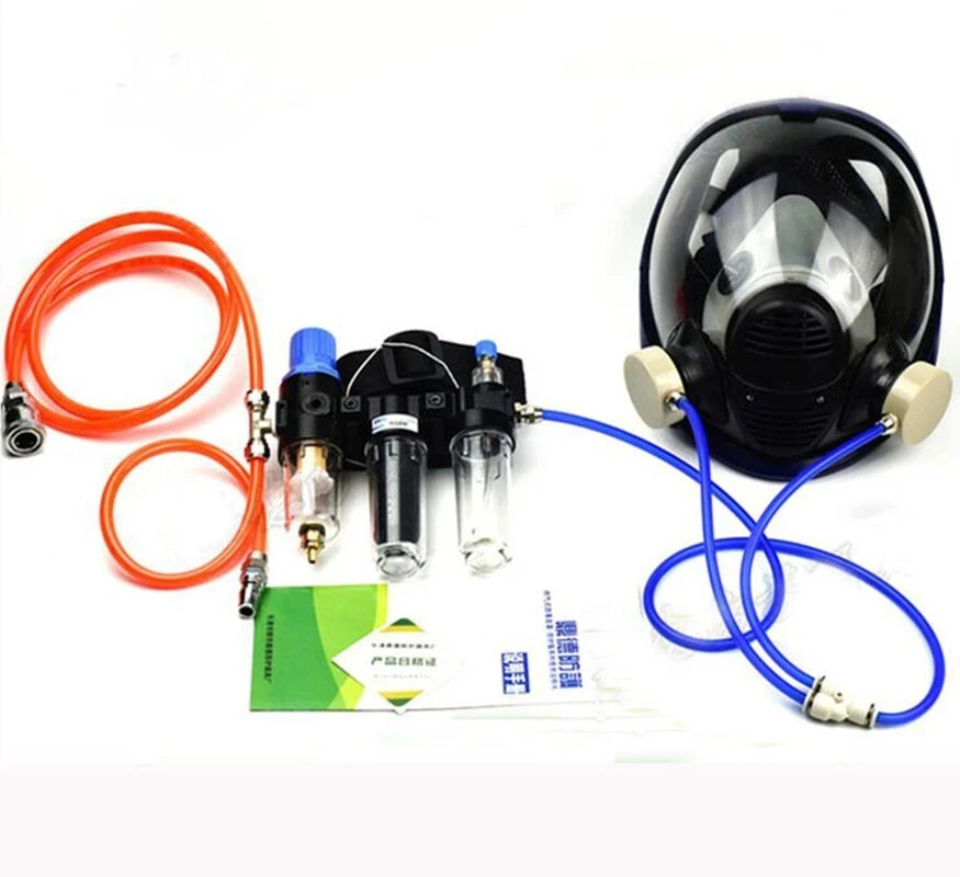Three-In-One Function Supplied Air Fed Industry Respirator System 6800 Full Face
