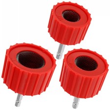 New 3x 1/4in Copper Pipe Cleaner for Drill Metal Drill Tube Cleaning Brush