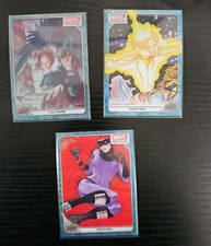 Lot of (3) 2023 Upper Deck Marvel Platinum - Medusa/Vulture/Photon