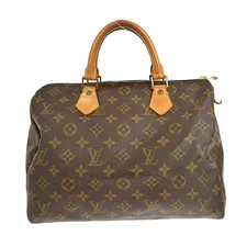 LOUIS VUITTON SPEEDY 30 HANDBAG PURSE MONOGRAM CANVAS M41526 SP0924 NQ02224 BN02