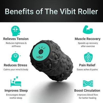 Vibit Vibrating Massager for Plantar Fasciitis, Pain Relief and Sciatica,  Fo... | eBay
