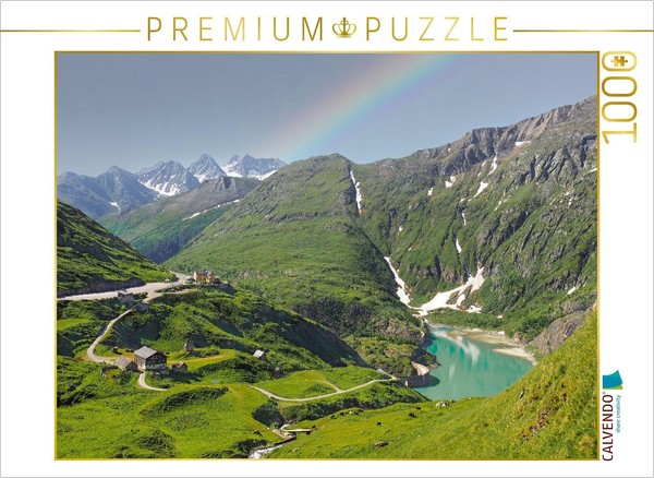 Calvendo Puzzle View Of Margaritze Reservoir | 1000 Pieces, Finished Size 25.2 ×-image