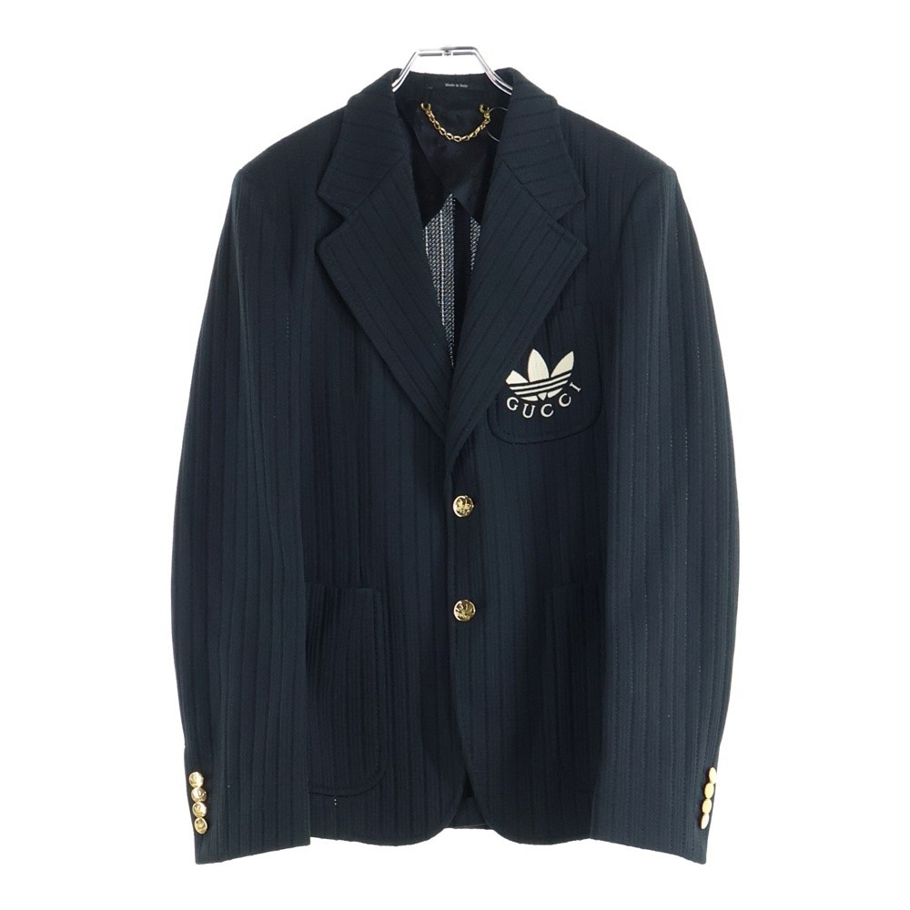 GUCCI 22SS adidas tailored jacket Adidas tailored jacket black white 721088