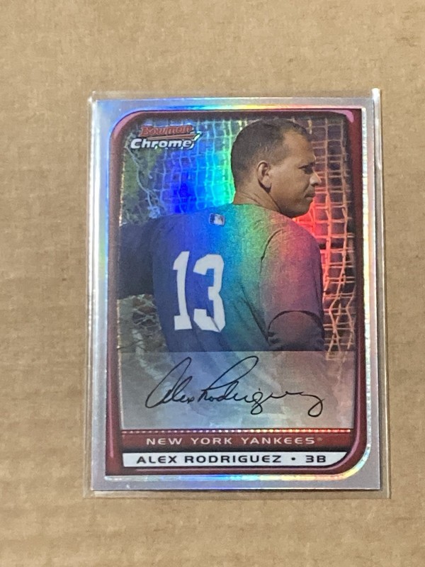 2008 Bowman Chrome - Alex Rodriguez #96 Refractor