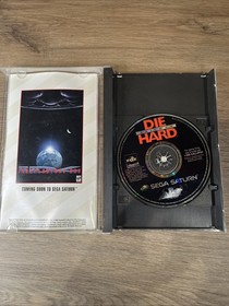 Die Hard Trilogy (Sega Saturn, 1997) Complete W/registration Card - Tested!