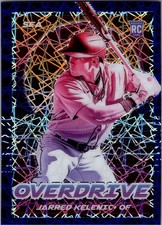 Jarred Kelenic 2021 Panini Chronicles #7 Overdrive Blue Velocity