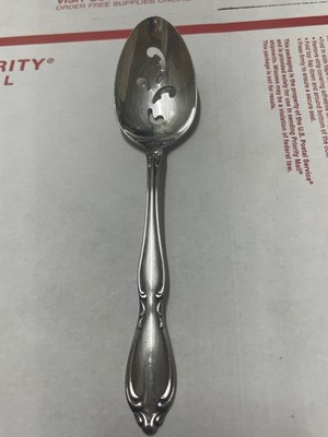 Oneida Ltd Deluxe STRATHMORE  Deluxe Serving Spoon Slotted